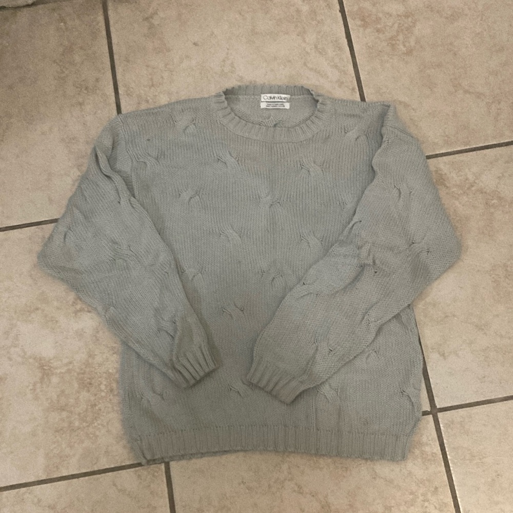 Grey Calvin Klein Sweater